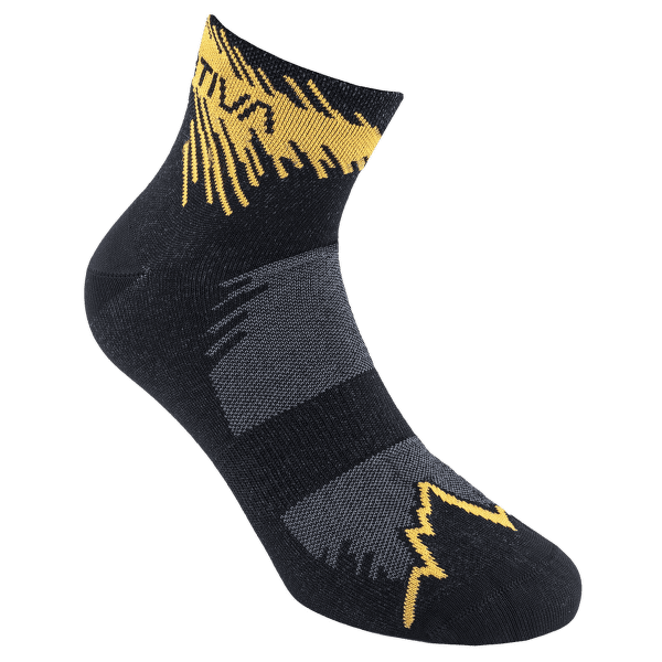 Șosete La Sportiva Fast Running Socks Black/Yellow