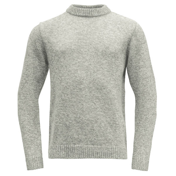 Pulover Devold Arktis Sweater Crew Neck Men 770 GREY MELANGE