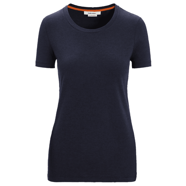 Tricou cu mânecă scurtă Icebreaker Central Classic SS Tee Women Midnight Navy