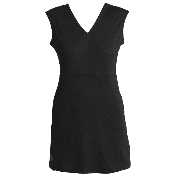 Rochie Icebreaker Merino 200 Granary Sleeveless V Neck Women Black