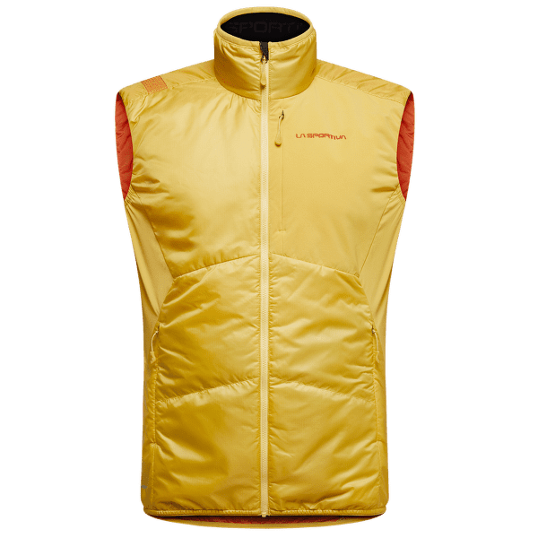 Vesta La Sportiva ASCENT PRIMALOFT® VEST Men Bamboo/Cherry Tomato