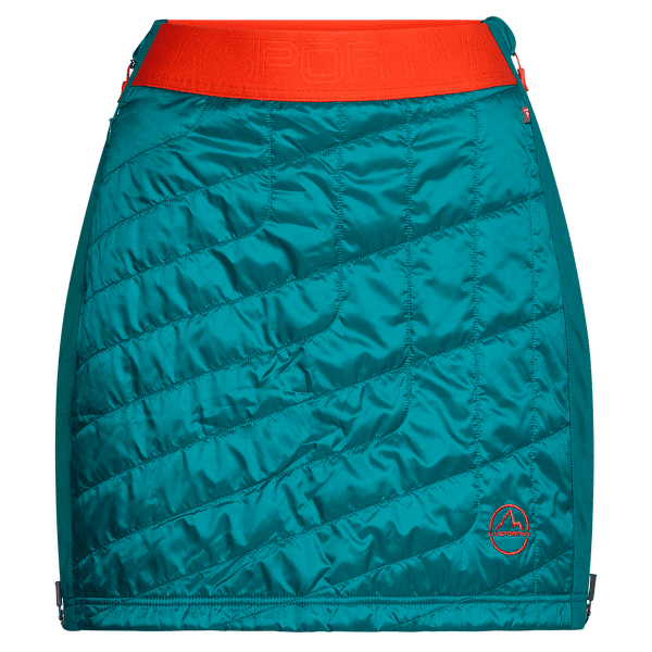 Fuste La Sportiva Warm Up Primaloft Skirt Women Everglade/Cherry Tomato