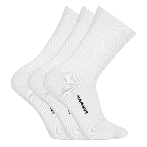 Șosete Mammut Everyday Crew Socks 3 Pack white-black