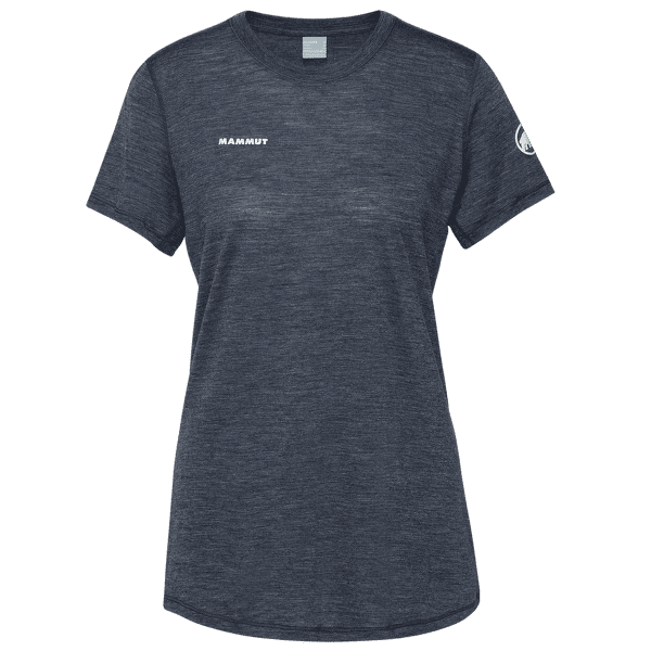 Tricou cu mânecă scurtă Mammut Tree Wool FL T-Shirt Women marine melange 5784