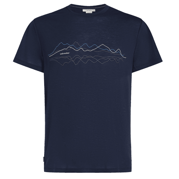 Tricou cu mânecă scurtă Icebreaker Merino Blend Core SS Tee Icebreaker Men Midnight Navy