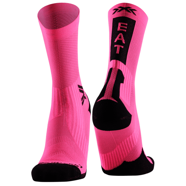 Șosete X-Bionic X-SOCKS BIKE PERFORM CREW FLUO PINK/X BLACK