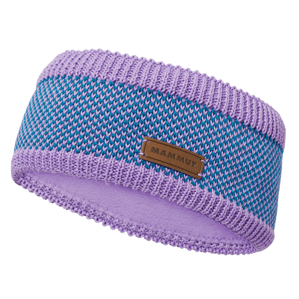 Bandă pentru cap Mammut Snow Headband 6445 lavandin-deep teal