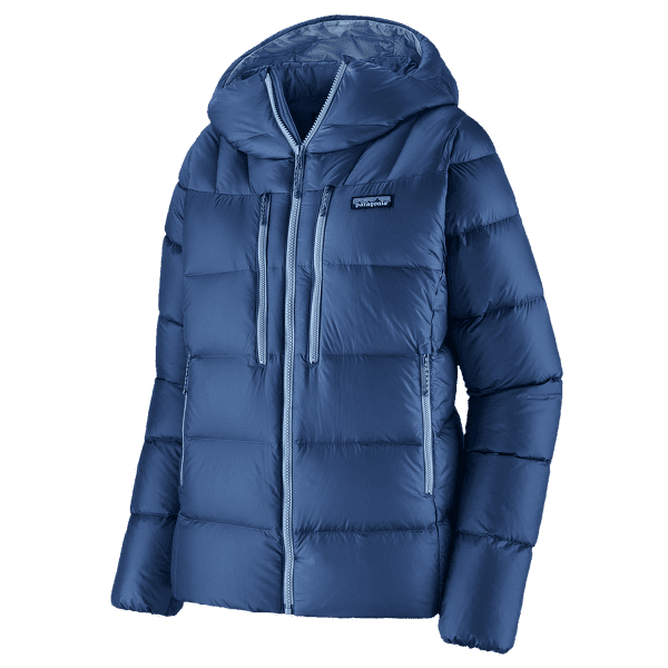 Jachetă Patagonia Fitz Roy Down Hoody Women Clement Blue