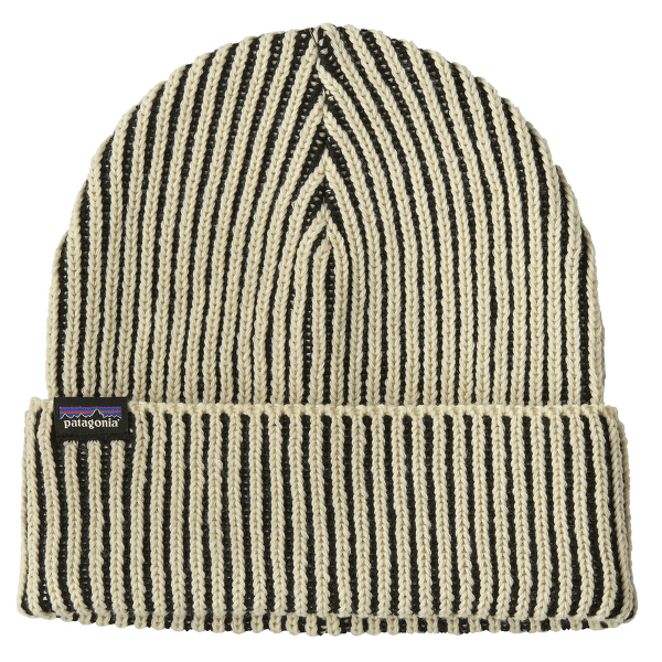 Căciuli Patagonia Fishermans Rolled Beanie Contrast Stripe: Black