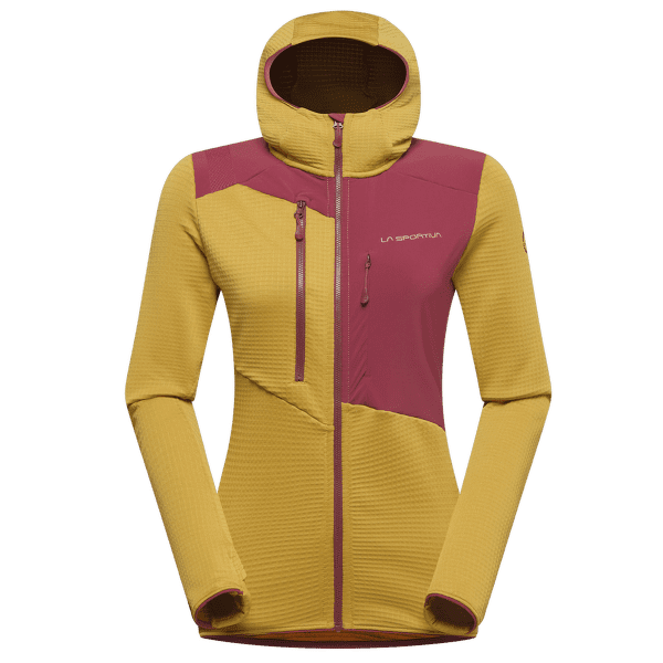 Jachetă La Sportiva LUCENDRO THERMAL HOODY WOMEN Savana/Redwood