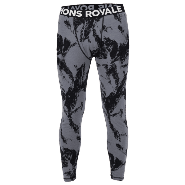 Colanți Mons Royale Cascade Merino Flex 200 Legging Mtn Pixel Grey