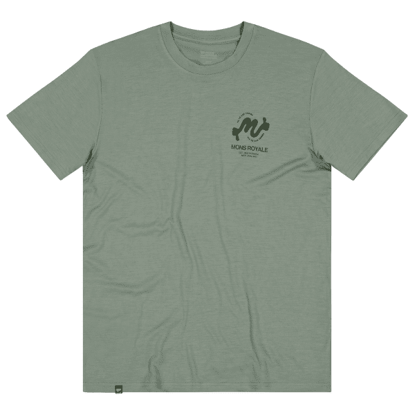 Tricou cu mânecă scurtă Mons Royale Icon Merino Air-Con T-Shirt Willow