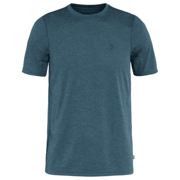 Tricou cu mânecă scurtă Fjällräven Abisko Day Hike SS Men Indigo Blue