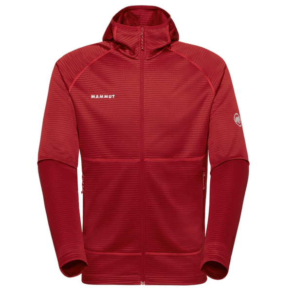 Jachetă Mammut CRAG ML HOODED JACKET MEN 3818 dark mammut red