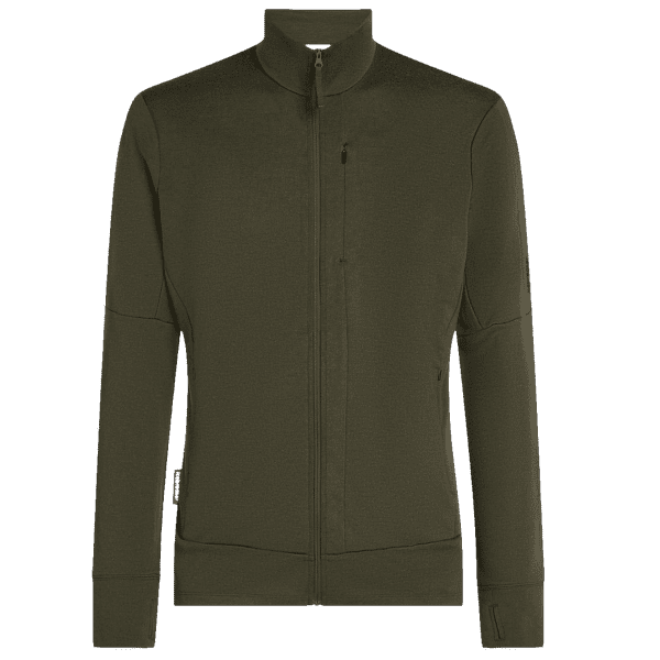 Pulover Icebreaker Merino 260 Quantum LS Zip Men DK LODEN