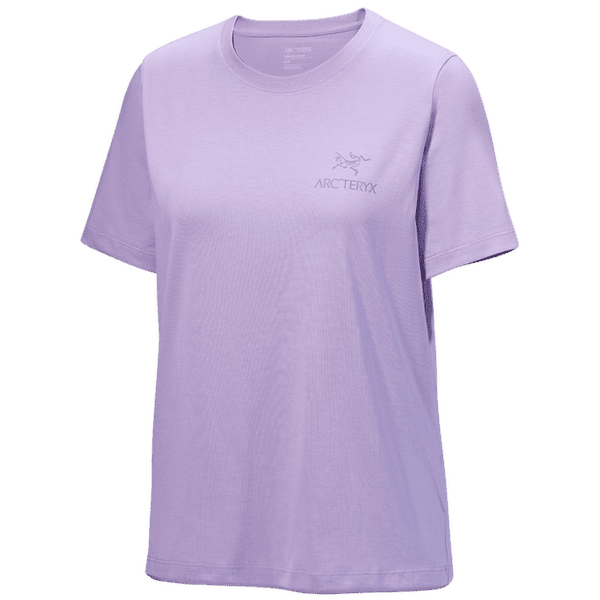 Tricou cu mânecă scurtă Arcteryx Kragg SL Cotton Emblem Crew SS Women Mallow
