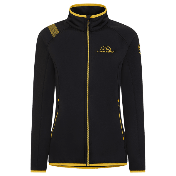 Hanorac La Sportiva Promo Fleece Women Black/Yellow