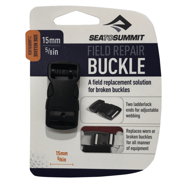Cataramă Sea to Summit Buckle side release 15 mm Black