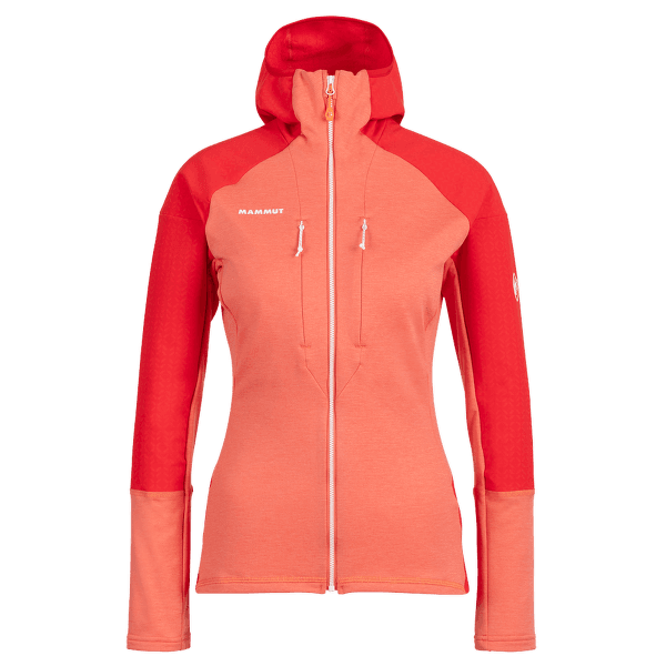 Hanorac Mammut Eiswand Advanced ML Hooded Jacket Women barberry-azalea