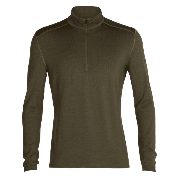 Pulover (închidere 3/4) Icebreaker Tech LS Half Zip Men (104372) LODEN