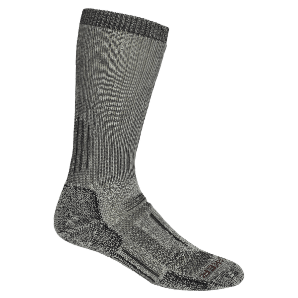 Șosete Icebreaker Mountaineer Hvy Mid Calf Men JET HTHR/ESPRESSO