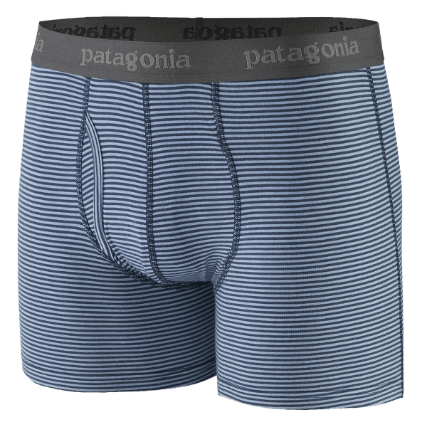 Boxeri Patagonia Essential Boxer Briefs 3" Men Fathom Stripe: New Navy