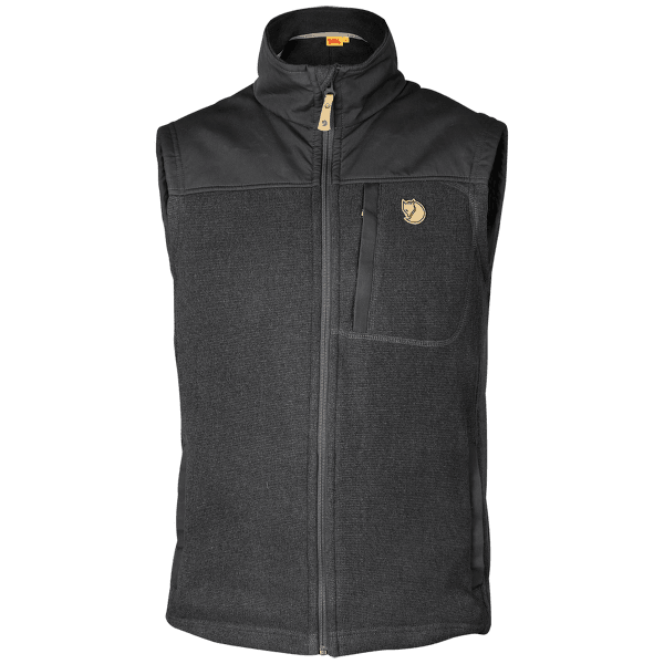 Vesta Fjällräven Buck Fleece Vest Men Graphite