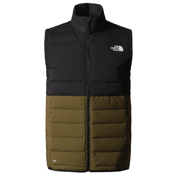 Vesta The North Face BELLEVIEW STRETCH DOWN VEST Men TNF BLACK/MILITARY OLIVE