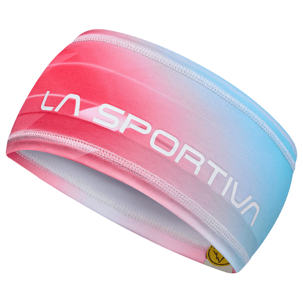 Bandă pentru cap La Sportiva RACER HEADBAND Malibu Blue/Hibiscus