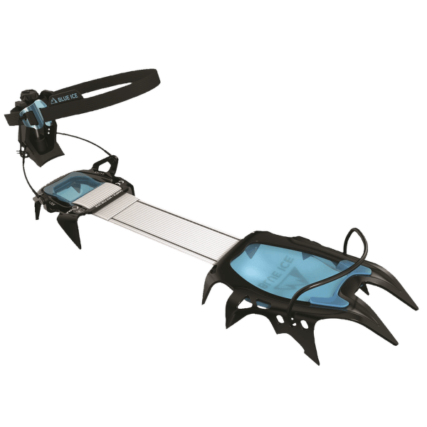 Crampoane Blue Ice Harfang Alpine Crampons Black