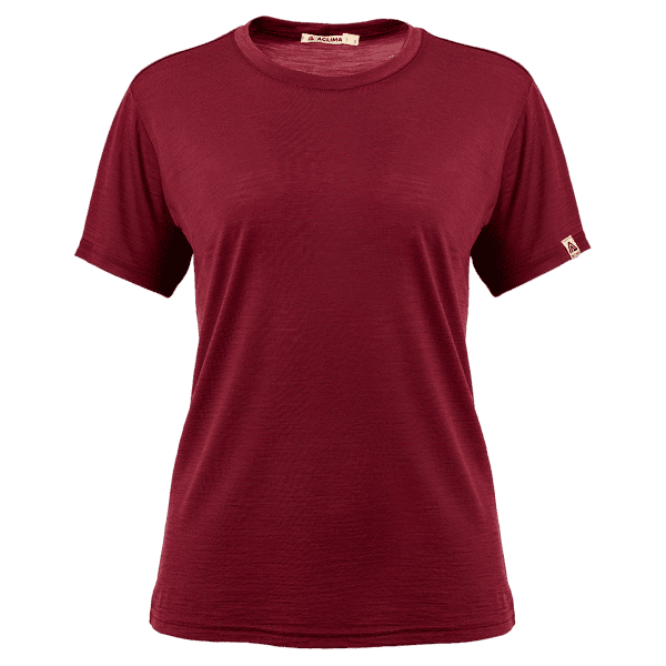 Tricou cu mânecă scurtă Aclima LightWool classic tee Women Zinfandel