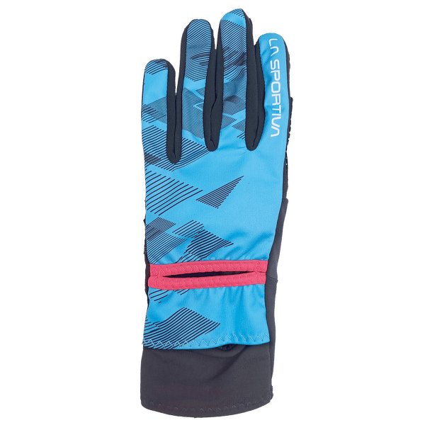 Mănuși La Sportiva SESSION TECH GLOVES Women Malibu Blue/White