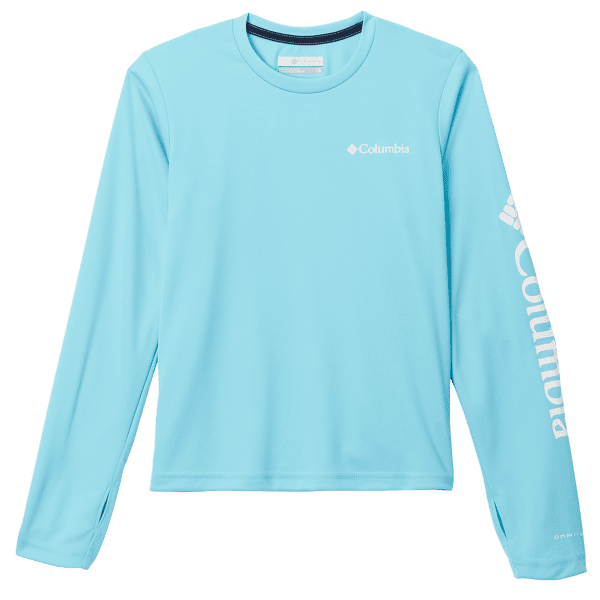 Tricou cu mânecă lungă Columbia Fork Stream Long Sleeve Shirt Aquamarine 481