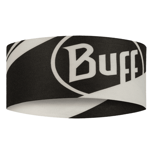 Bandă pentru cap Buff Coolnet UV Wide Headband ARTHY GRAPHITE