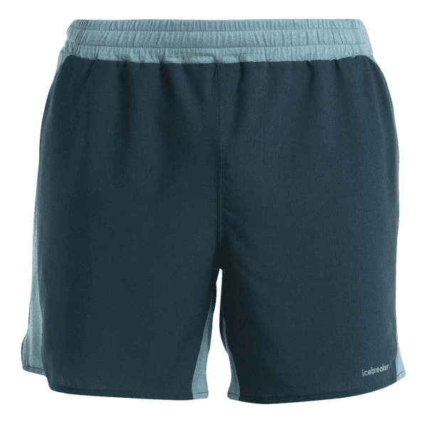 Pantaloni scurți Icebreaker Merino 125 ZoneKnit™ Speed 6 inch Shorts Men FATHOM GRN/CLOUD RAY/CB