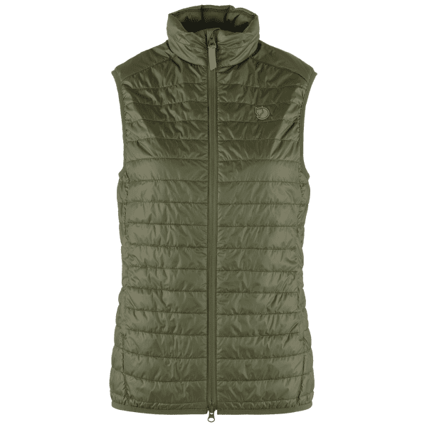 Vesta Fjällräven Abisko Padded Vest Women Laurel Green