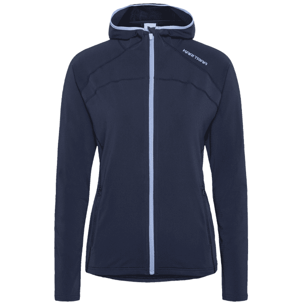 Hanorac Kari Traa MIJA HOODED FLEECE DARK NAVY BLUE