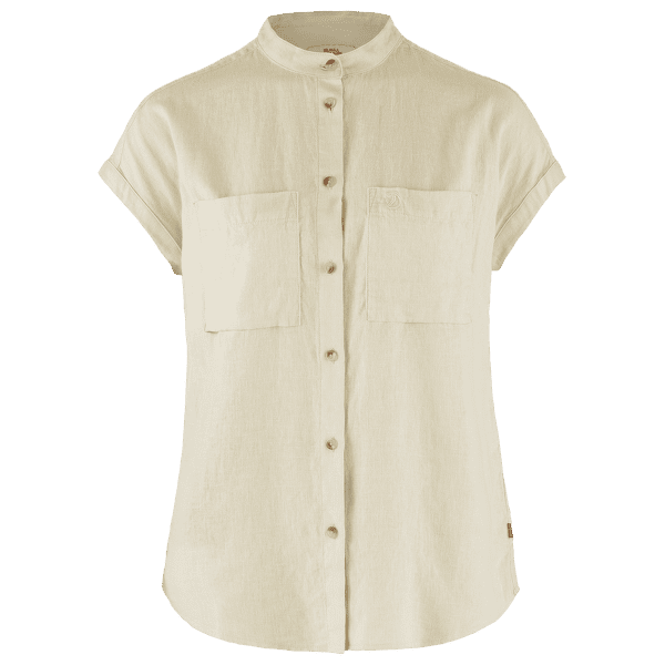 Cămașă cu mânecă scurtă Fjällräven Övik Hemp Shirt SS Women Chalk White