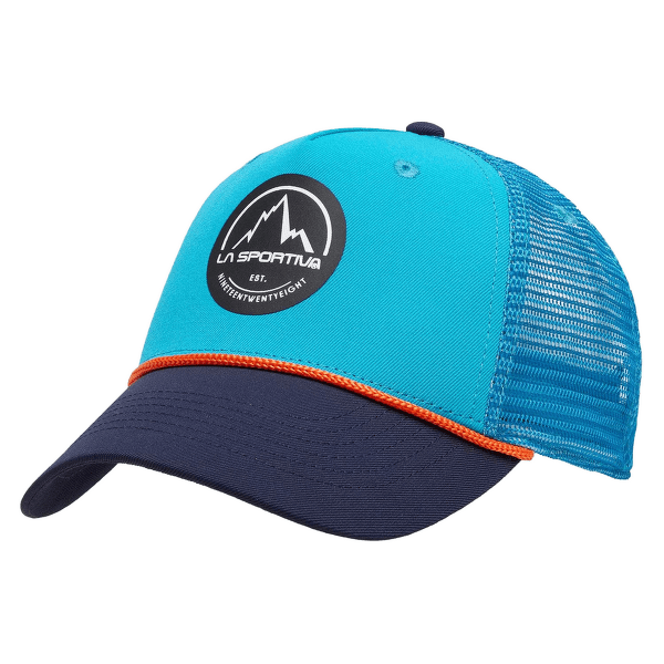 Căciuli La Sportiva BELAYER KID CAP Tropic Blue/Deep Sea