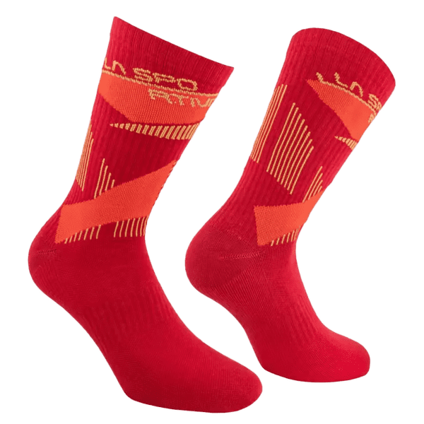 Șosete La Sportiva OUTDOOR FUN SOCKS Redwood/Mountain Red