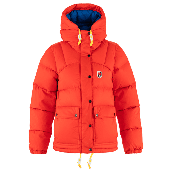 Jachetă Fjällräven Expedition Down Lite Jacket Women Flame Orange-UN Blue