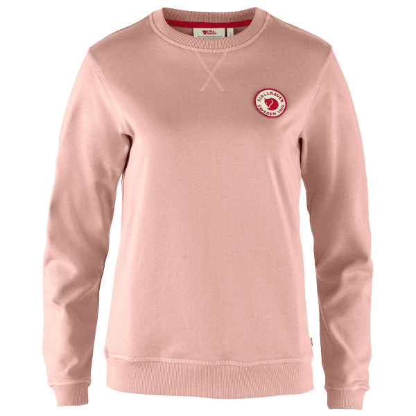 Pulover Fjällräven 1960 Logo Badge Sweater Women Chalk Rose
