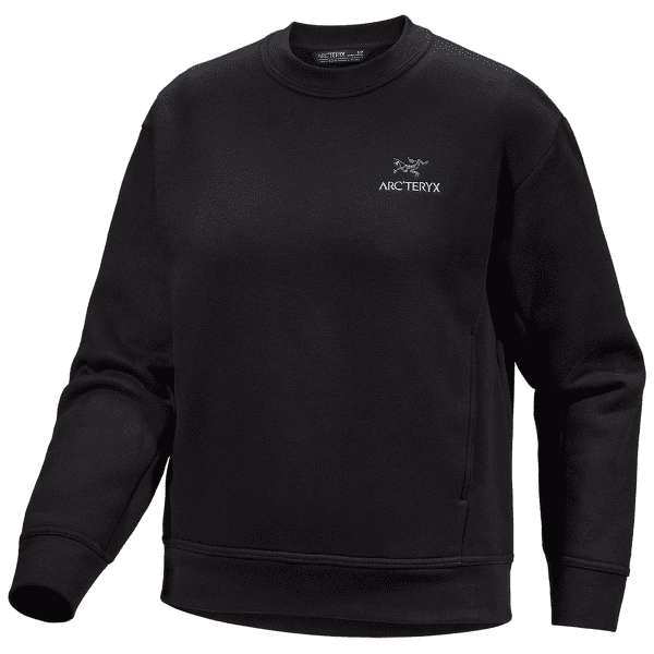 Hanorac Arcteryx Emblem Fleece Crew Women Black