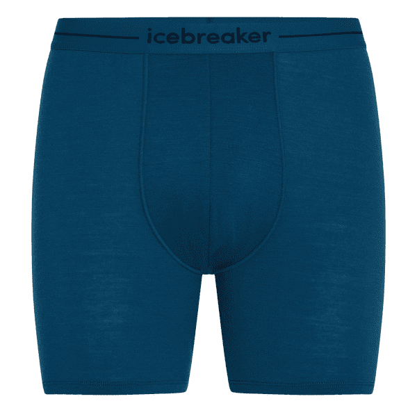 Boxeri Icebreaker Anatomica Long Boxers Men ATLANTIS