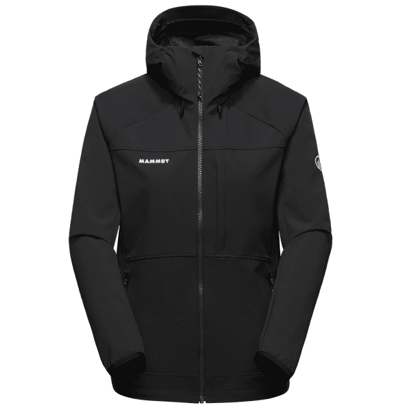 Jachetă Mammut Ultimate Comfort SO Hooded Jacket Women black 0001