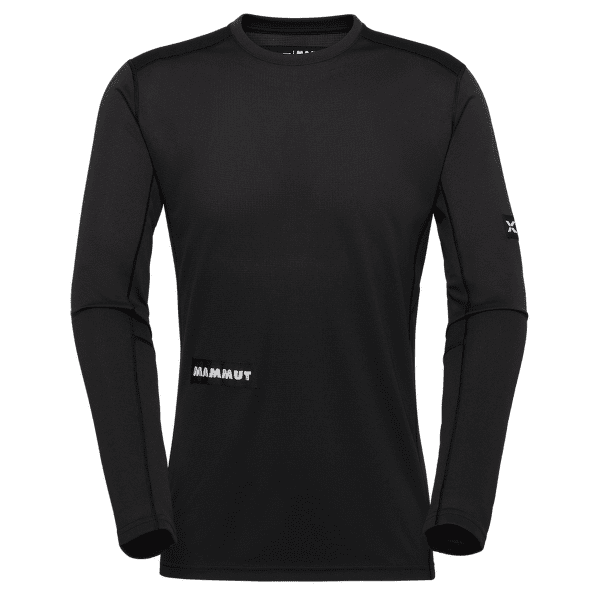 Tricou cu mânecă lungă Mammut Eiger Nordwand FL Longsleeve Men black 0001