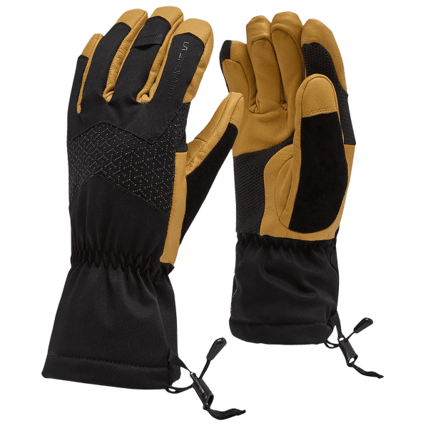 Mănuși La Sportiva ALPINE GUIDE LEATHER GLOVES Black/Cedar