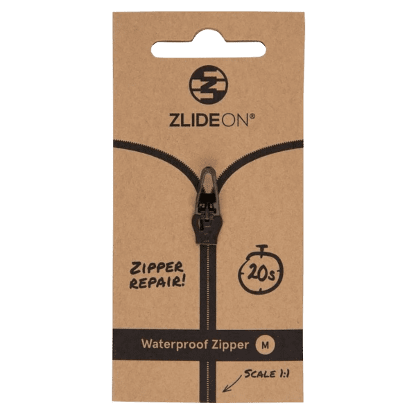 ZlideON Repair slider for waterproof zipper Black