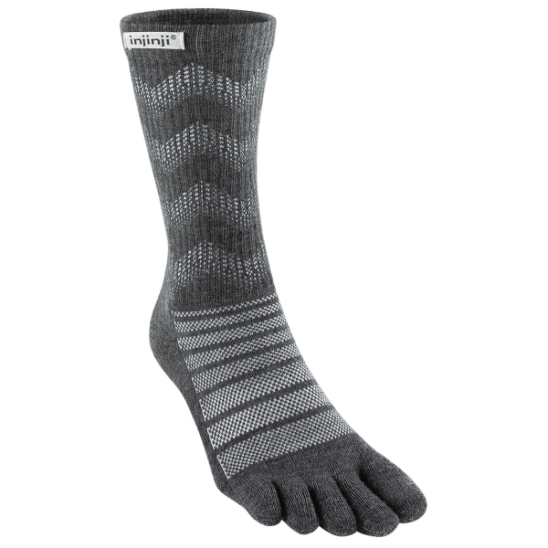 Șosete Injinji OUTDOOR MIDWEIGHT CREW WOOL SLATE
