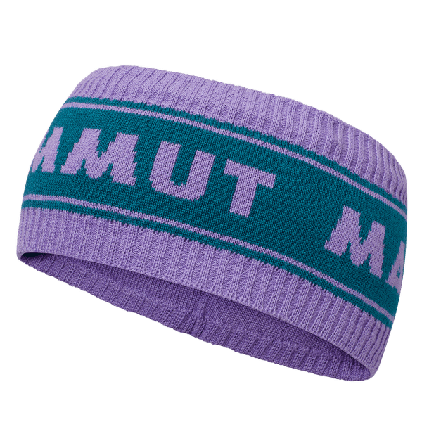 Bandă pentru cap Mammut PEAKS HEADBAND 6445 lavandin-deep teal